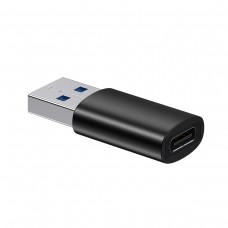 Perėjimas USB 3.0 → USB C (K-L) juodas (black) Hoco UA17